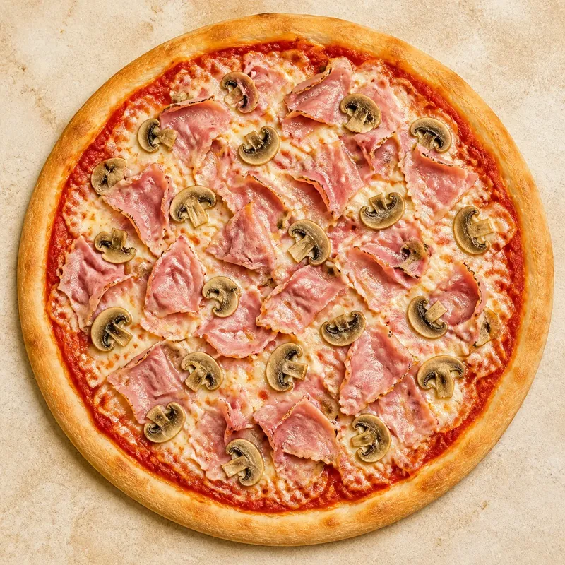 Pizza Prosciutto Funghi